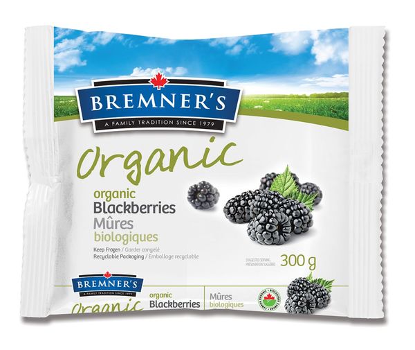 Frozen Blackberry from Canada supplied by Bremner Foods Ltd - Whole Fresh Blackberry