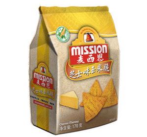 Mission Corn Chips Cheese Flavour 170g from 중국 supplied by Mission Foods Shanghai Co., Ltd. - Corn 칩