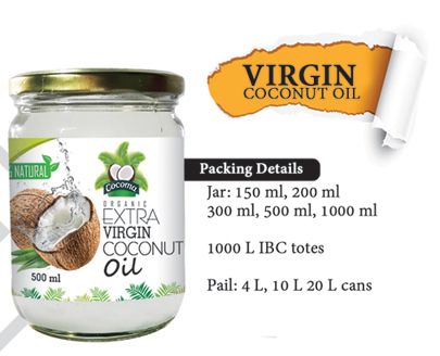Organic Extra Virgin Coconut Oil from 스리랑카 supplied by Coco Ceylon Exports (Pvt) Ltd - Glass Jar (=Glass Bottle) 기타 코코넛 오일