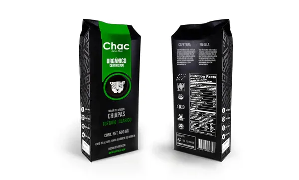 Classic Roasted Certified Organic Coffee from 멕시코 supplied by Cafe Chac - 아라비카 볶은 원두