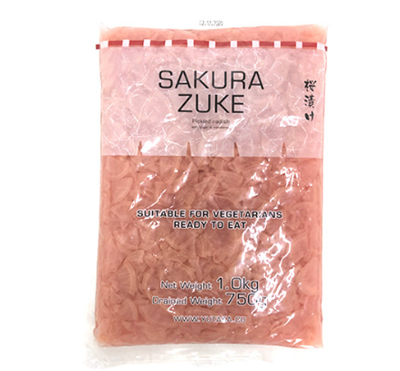 Sakurazuke (Pickled Radish) from China supplied by Zhucheng Yuankang Food Co., Ltd. - Ready to eat Radish