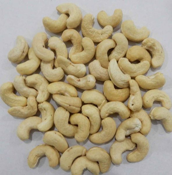 Cashew Nuts from Benin supplied by AFRICA NEGOCE INDUSTRIES - WW180 (=White Whole 180) Cashew Nut Kernel