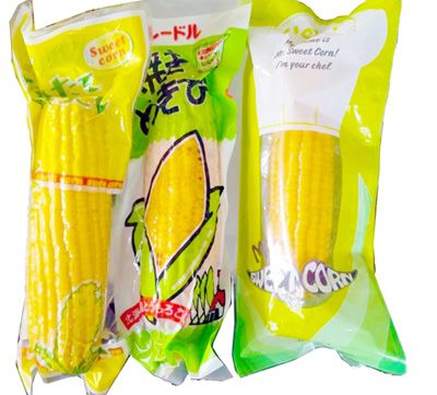 Fresh Sweet Corn from China supplied by TOPPER - Carton Box (=Cardboard Box) Maize (Corn)