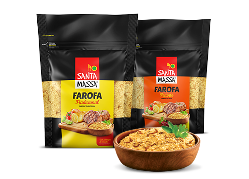 Toasted and Seasoned Cassava Flour from 브라질 supplied by Produtos Alimenticios Cefer Ltda. - Seasoned 카사바 가루