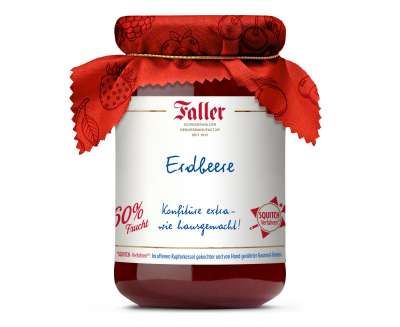 Strawberry Jam from Germany supplied by Jam Factory Alfred Faller GmbH - Jam & Marmalade Strawberry Jam