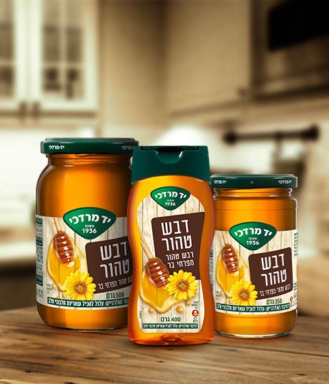 Honey from 이스라엘 supplied by Kibbutz Yad Mordechai - Wildflower 꿀