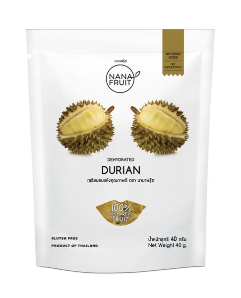 Nana Fruit Dehydrate Durian from Thailand supplied by Nana Fruits Co., Ltd. - Carton Box (=Cardboard Box) Fresh Durian