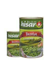 Canned Green Pea from 튀르키예 supplied by Hisar Konserve - Preserved (=Canned) 녹두 가공품