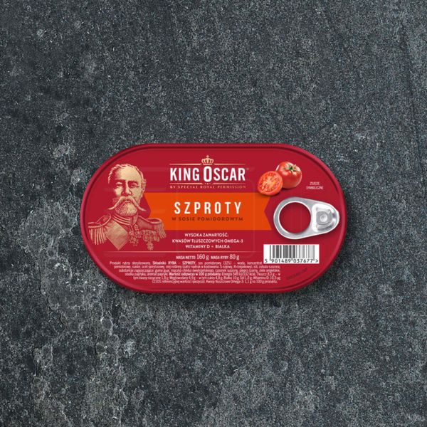 Canned Sardines from 폴란드 supplied by King Oscar sp. z o.o. - Can 정어리 가공품