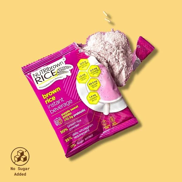 Prebiotic Brown Rice Drink from 말레이시아 supplied by Abrand Food Manufacturing Sdn Bhd - Purple Sweet Potato 쌀