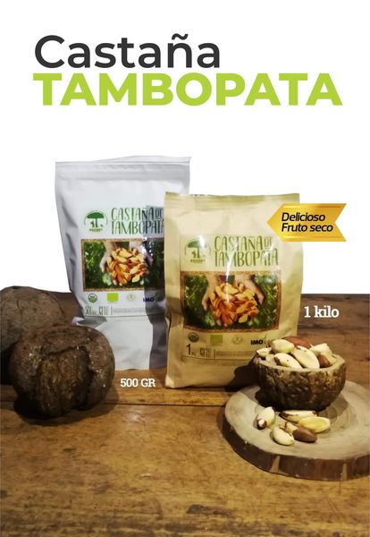 Chestnuts from Peru supplied by ASOCIACION DE CASTAÑEROS DE LA RESERVA DE TAMBOPATA LOS PIONEROS - Raw (=Natural) Raw Chestnut