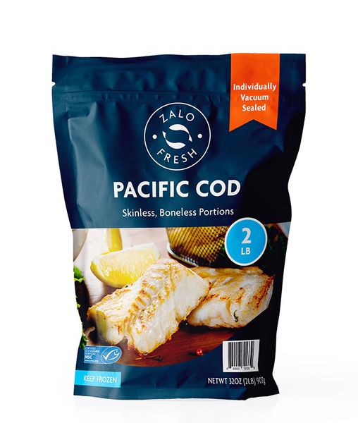 COD from United States supplied by Zalo Fresh Inc. - Fresh (=Chilled=Raw) Frozen Cod