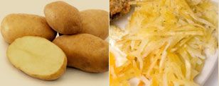 Potato from 미국 supplied by Pellerito Foods Inc - Cut - Straight 신선 일반 감자