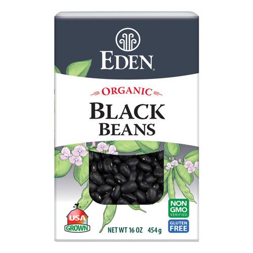Black Beans from United States supplied by Eden Foods - Dried (=Dehydrated) Black Bean