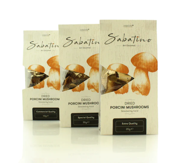 Dried Mushroom from Italy supplied by Sabatino Italia S.R.L. - Dried Porcini Mushroom