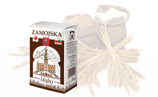 Wheat Flour from 폴란드 supplied by Zamojskie Zakłady Zbożowe Sp. z o.o. - 타입 500(=Poznanska) 밀가루