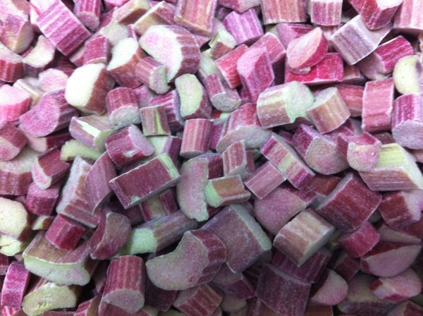 IQF rhubarb from 독일 supplied by Allfood Lebensmittel-Handels-Gesellschaft mbH - Size: 12s 루바브
