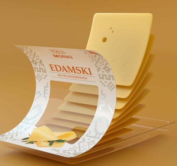 Edam Cheese from Poland supplied by MSM Monki - Sliced Edam Cheese
