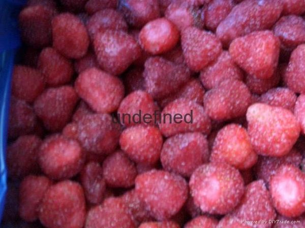 Frozen Strawberry from China supplied by LAIYANG HONGRI FOODSTUFF CO.,LTD. - Whole Frozen Strawberry