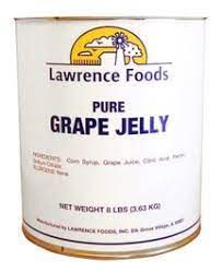 Grape Jelly from United States supplied by Lawrence Foods, Inc. - Jam & Marmalade Grape Jam