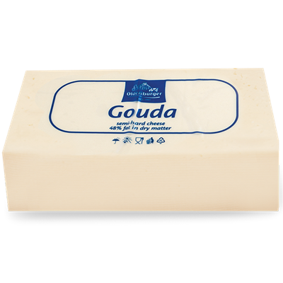 Fresh Gouda Block from 그리스 supplied by Leader S.A. - Block 고다 치즈