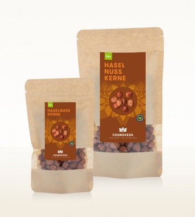 Organic Hazelnut from Germany supplied by COSMOVEDA - Shelled (=Kernel) Hazelnut Kernel