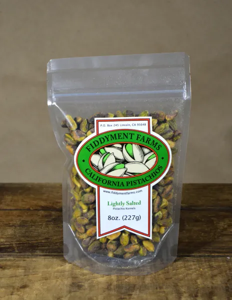 Pistachio Kernels Lightly Salted from 미국 supplied by Fiddyment Farms - Shelled (=Kernel) 피스타치오 알맹이