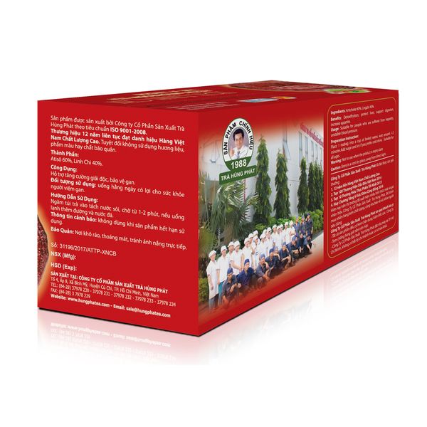REISHI MUSHROOM TEA - 100% NATURAL from 베트남 supplied by Hung Phat Tea Corp - 허브차