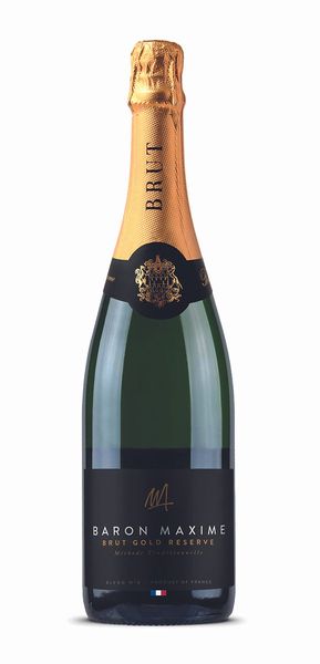 Baron Maxime - Brut Gold Reserve from 프랑스 supplied by Wines Tree - Méthode Traditionelle 스파클링 와인