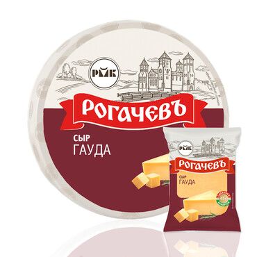 Gouda Cheese from 벨라루스 supplied by ROGACHEV TINNED DAIRY INDUSTRIAL COMPLEX, OJSC - Bar 고다 치즈