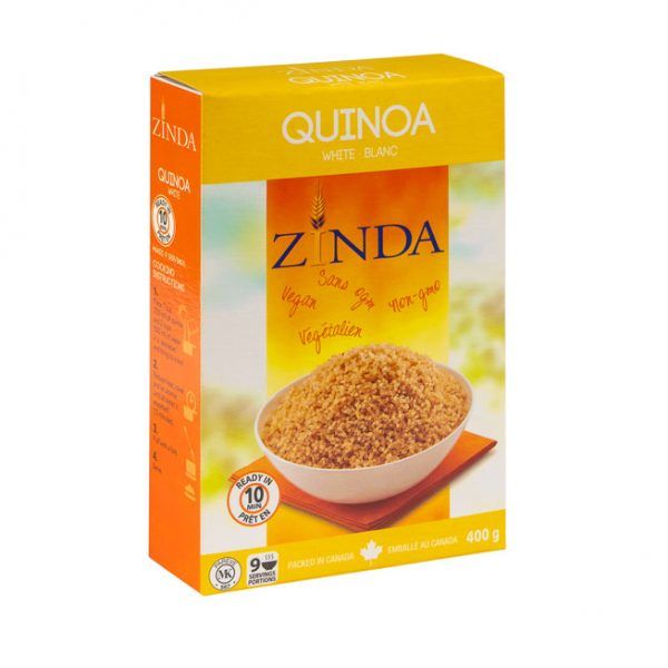 Quinoa from Canada supplied by Zinda Products Canada Inc. - For Food Quinoa