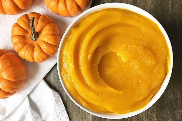 pumpkin purée from 미국 supplied by Seneca Foods Corp. - As per customer's request 호박 가공품