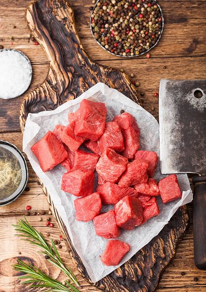 Diced Beef from 아일랜드 supplied by Castlemine Farm - 기타 냉동 소고기 부위