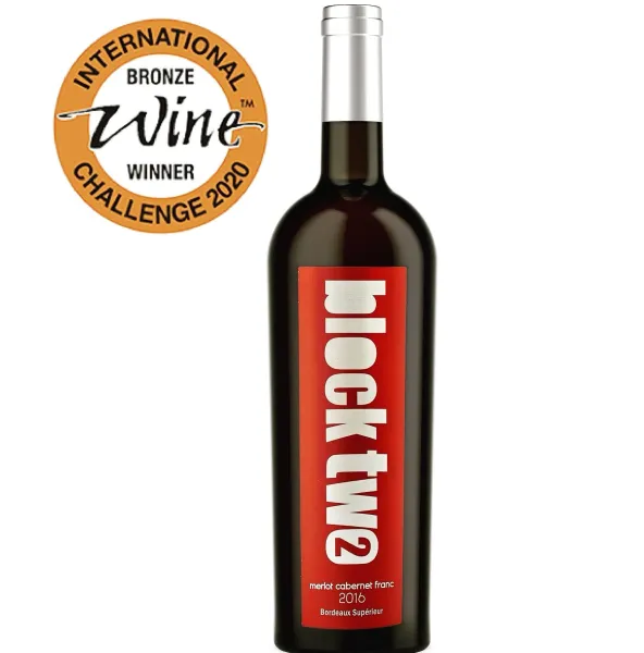 BlockTwo Bordeaux Merlot Cab Franc from 프랑스 supplied by Paradise Rescued - 레드 와인