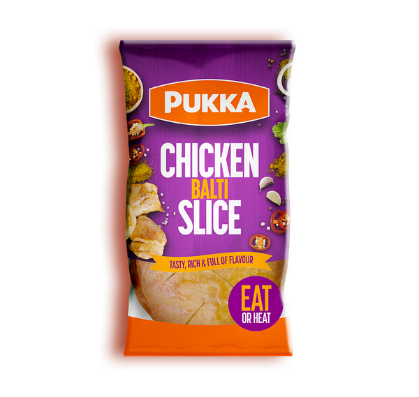 Chicken Balti Slice from 영국 supplied by Pukka Pies Limited - Sliced 닭고기 가공품