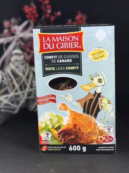 Duck Meat from Canada supplied by La Maison du Gibier - Leg Duck Meat