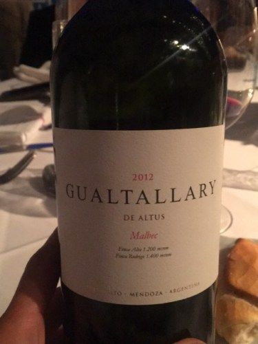 Gualtallary Malbec from 아르헨티나 supplied by Gualtallary Wines - 레드 와인