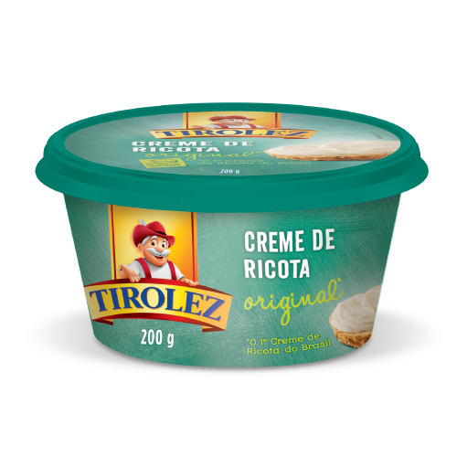 Ricotta Cream 200g from 브라질 supplied by Tirolez - cream 크림 치즈