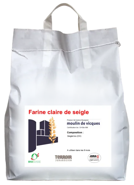 Rye Flour from 스위스 supplied by Moulin de Vicques Charmillot SA - White 호밀가루