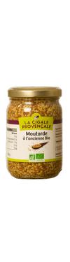 Organic Whole Grain Mustard from 프랑스 supplied by Le Sauzet - Small 머스터드 소스
