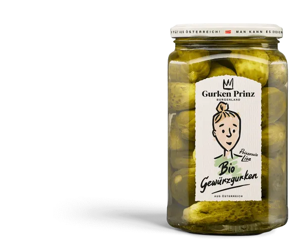 Organic Pickles from 오스트리아 supplied by Sudobst Stegersbach - Jar 오이 가공품