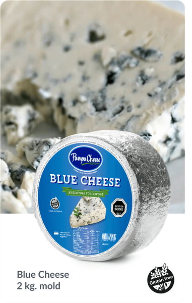 Blue Cheese from 아르헨티나 supplied by Pampa Cheese - Round 블루 치즈