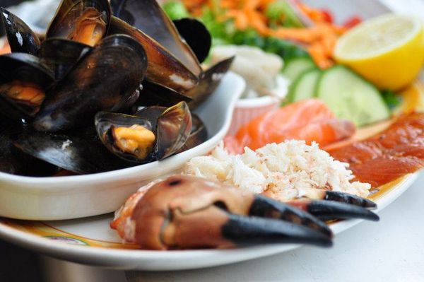 Seafood Platter from United Kingdom supplied by Oban Fish and Chip Shop - Mixed Seafood Seafood Snack