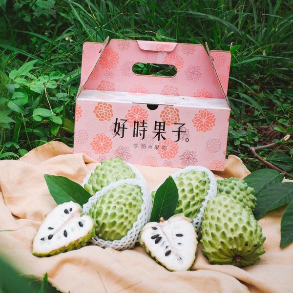 Custard Apple from Taiwan supplied by Good time fruit - Whole Fresh Custard Apple