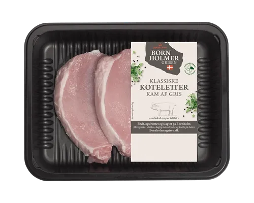 Pork Chops from Denmark supplied by Danish Crown UK Ltd - Fresh (=Chilled=Raw) Other Fresh Pork Cuts