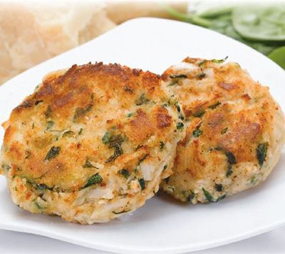 Crab Cake from 미국 supplied by Stone Silo Foods, Inc. - Cooked 게 가공품