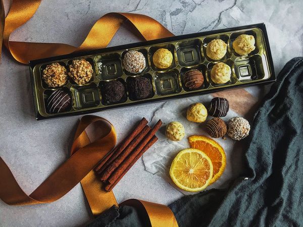 Chocolate from 영국 supplied by Rose Chocolates - Truffle 초콜릿