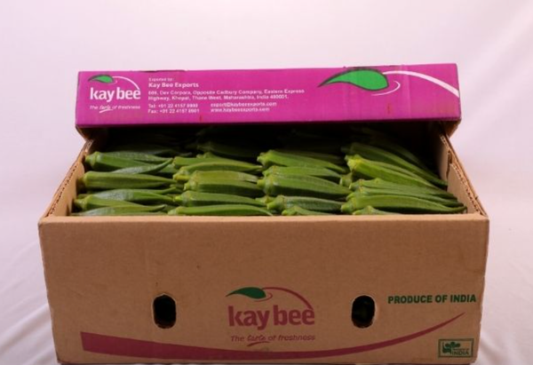 Okra from 인도 supplied by Kay Bee Exports - Green 신선 오크라