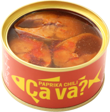 Canned Mackarel with spices from 일본 supplied by Iwatekensan Co.,Ltd. - Seasoned 고등어 가공품