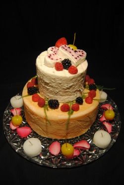 Cheese Wedding Cakes from South Africa supplied by Nuwehoogte - Cake Confection